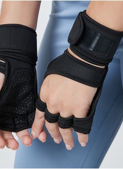 Styli Cushioned Weight Lifting Wrist Support Gloves  - Image 4