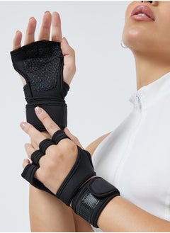 Styli Cushioned Weight Lifting Wrist Support Gloves  - Image 2