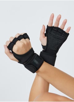 Styli Cushioned Weight Lifting Wrist Support Gloves  - Image 3
