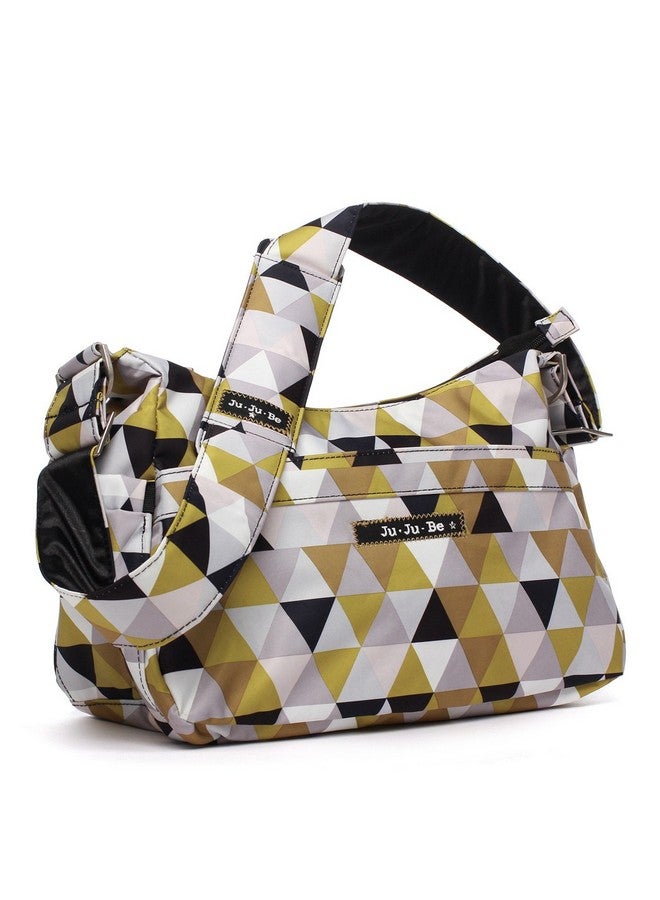 JuJuBe Ju-Ju-Be Classic Collection HoboBe Purse Diaper Bag, Olive Juice 