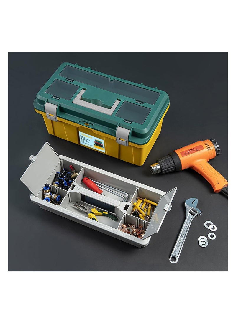 Generic - Portable Plastic Home Tool Storage Box – Durable Organizer with Handle for DIY & Household Use - Image 1