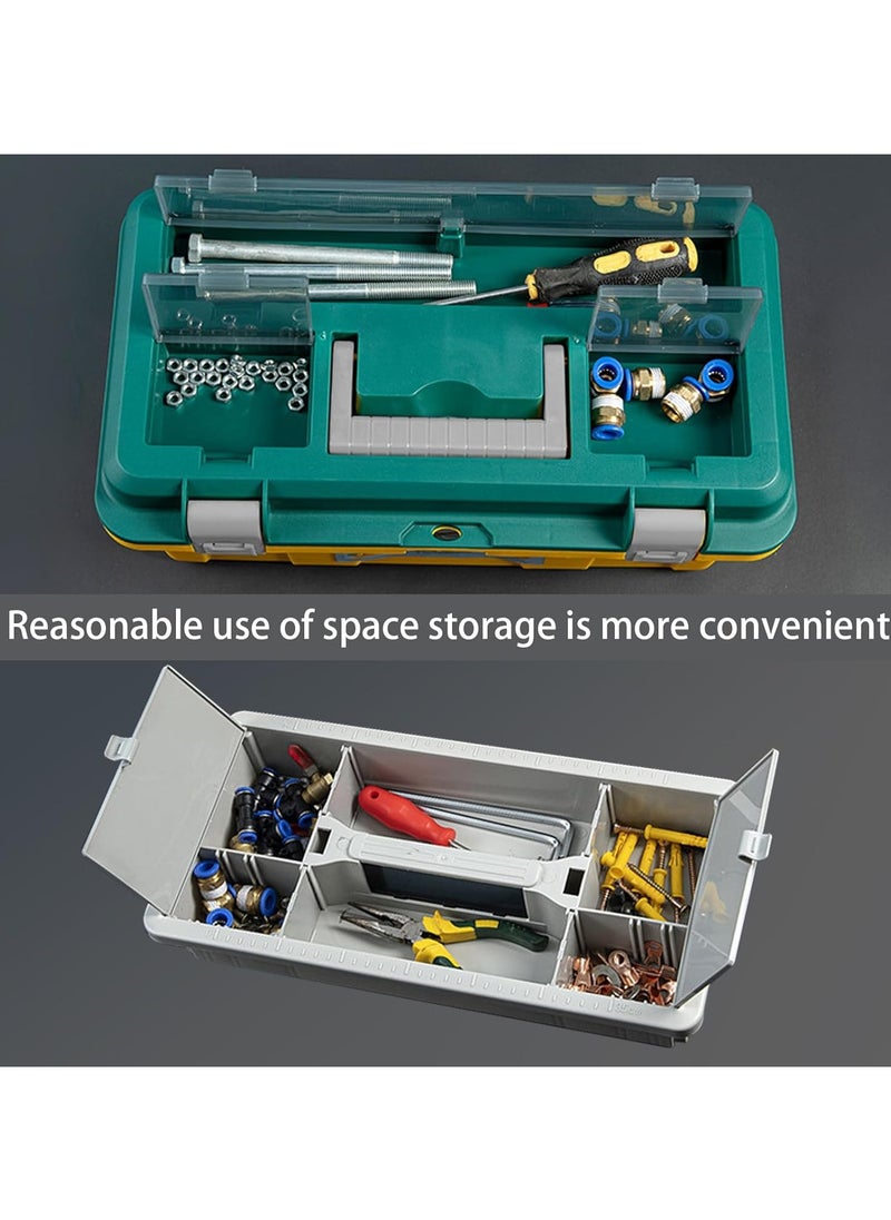 Generic - Portable Plastic Home Tool Storage Box – Durable Organizer with Handle for DIY & Household Use - Image 1