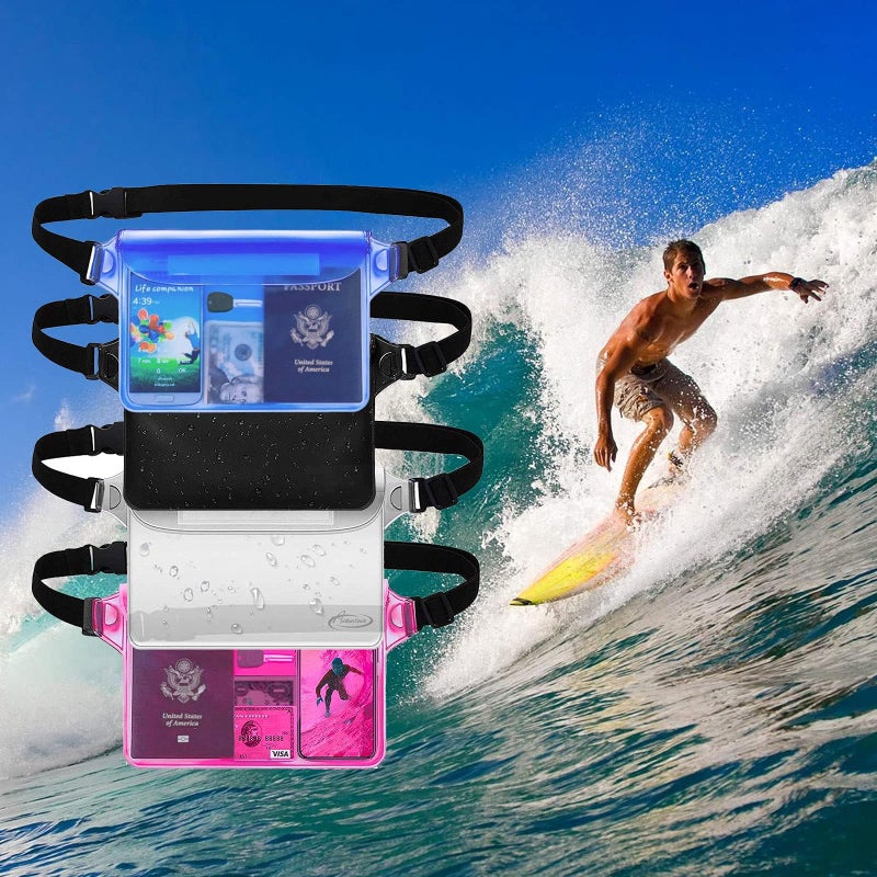 Waterproof Mobile Phone Case Crossbody Wearable Pouch for Swimming Pool Beach Universal Underwater Dry Bag Dustproof Protective Smartphone Sleeve - Image 5