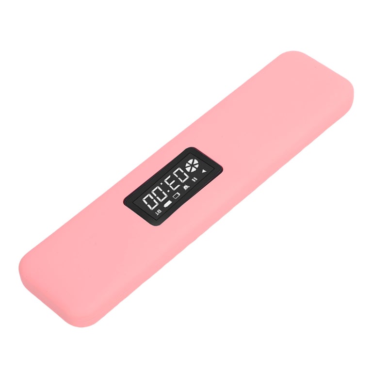 Bone Conduction Bluetooth 5.3 Pillow Speaker with Digital Display Support Card Playback Timer Function Manual Volume Control Stereo Sound Pink - Image 2