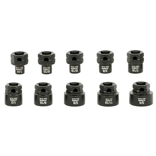 ARES 29019 – 10-Piece 3/8-Inch Drive SAE Low Profile Nano Impact Socket Set – Impact Grade Sockets Offer Greater Clearance Than Typical Shallow Sockets – Includes Aluminum Storage Rail - Image 5