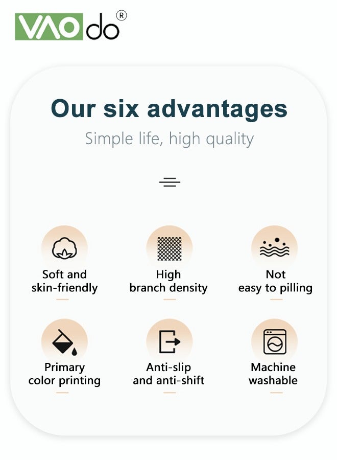 فاو دو ستارة دش مطبوعة رقمياً ثلاثية الأبعاد، ستارة حمام مطبوعة بنباتات خضراء، ستارة سميكة مقاومة للماء من البوليستر 180*200 سم - Image 5