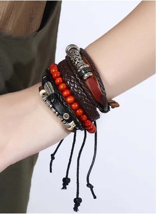 SOWUGI - 4-Piece Braided Bracelets - Image 1