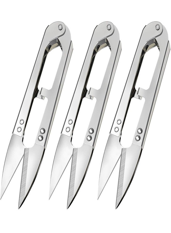 XINYANG 3Pcs Sewing Scissors Clippers, Multipurpose Quick-clip Yarn Thread Cutter, Portable Embroidery Thrum Fishing Thread Cutter, Mini Snips Trimming Nipper for Stitch,Crafts, DIY Projects - Image 1