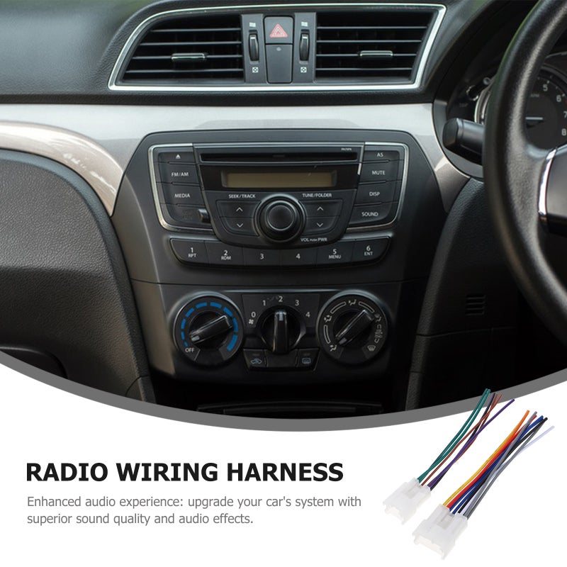 Stereo Wire Harness, Universal Car Audio Upgrade, Secure Plug Connections - Image 5