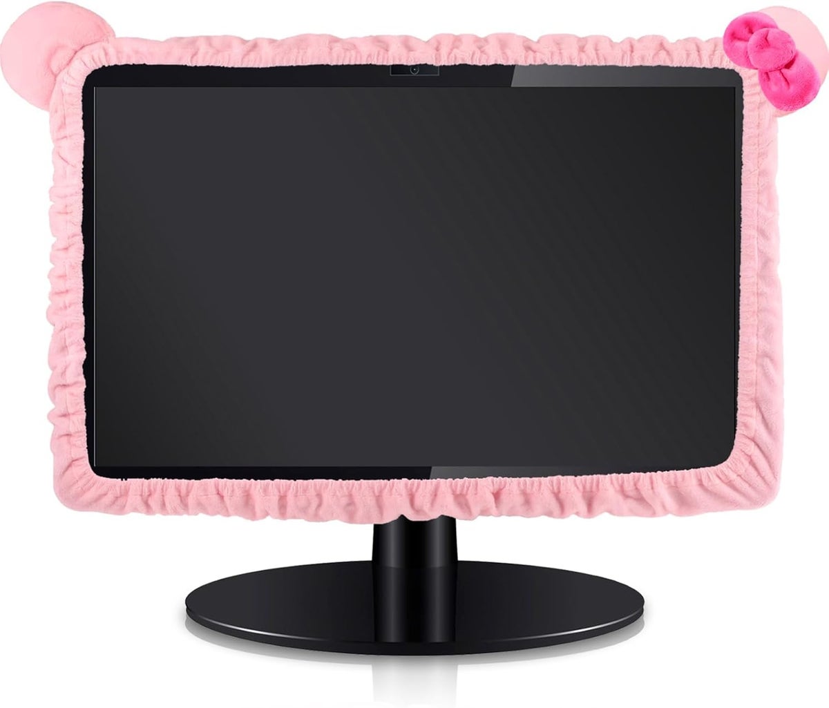 tazweeq Tazweeq Kawaii Computer Monitor Cover With Cat Ear Design Z9EB08934828CC578B474Z