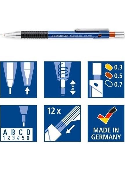 STAEDTLER - Mars Micro Mechanical Pencil Set of 3 - Image 1