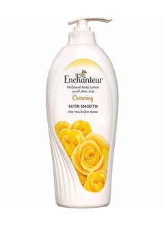 Enchanteur Perfumed Body Lotion Charming Satin Smooth with Aloe Vera and Olive Butter 500ml 