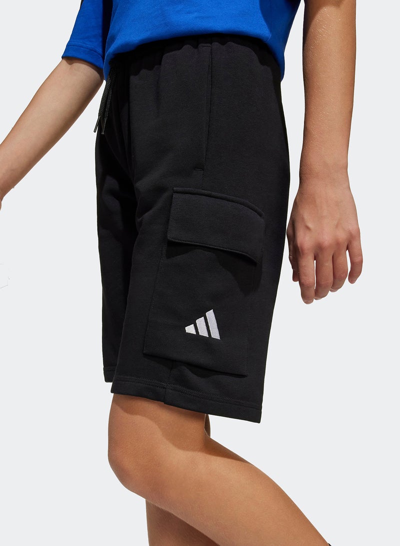 Adidas Youth Essential Cargo Shorts - Image 3