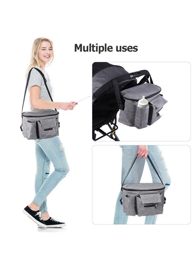 Radio Flyer Voya Stroller Wagon Accessory, Travel Cover, Stroller Wagon Travel Bag for 2 Seater Low Sides Stroller Wagon - Image 5