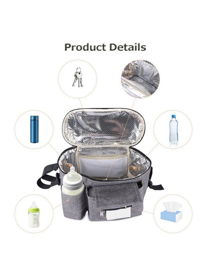 Radio Flyer Voya Stroller Wagon Accessory, Travel Cover, Stroller Wagon Travel Bag for 2 Seater Low Sides Stroller Wagon - Image 3