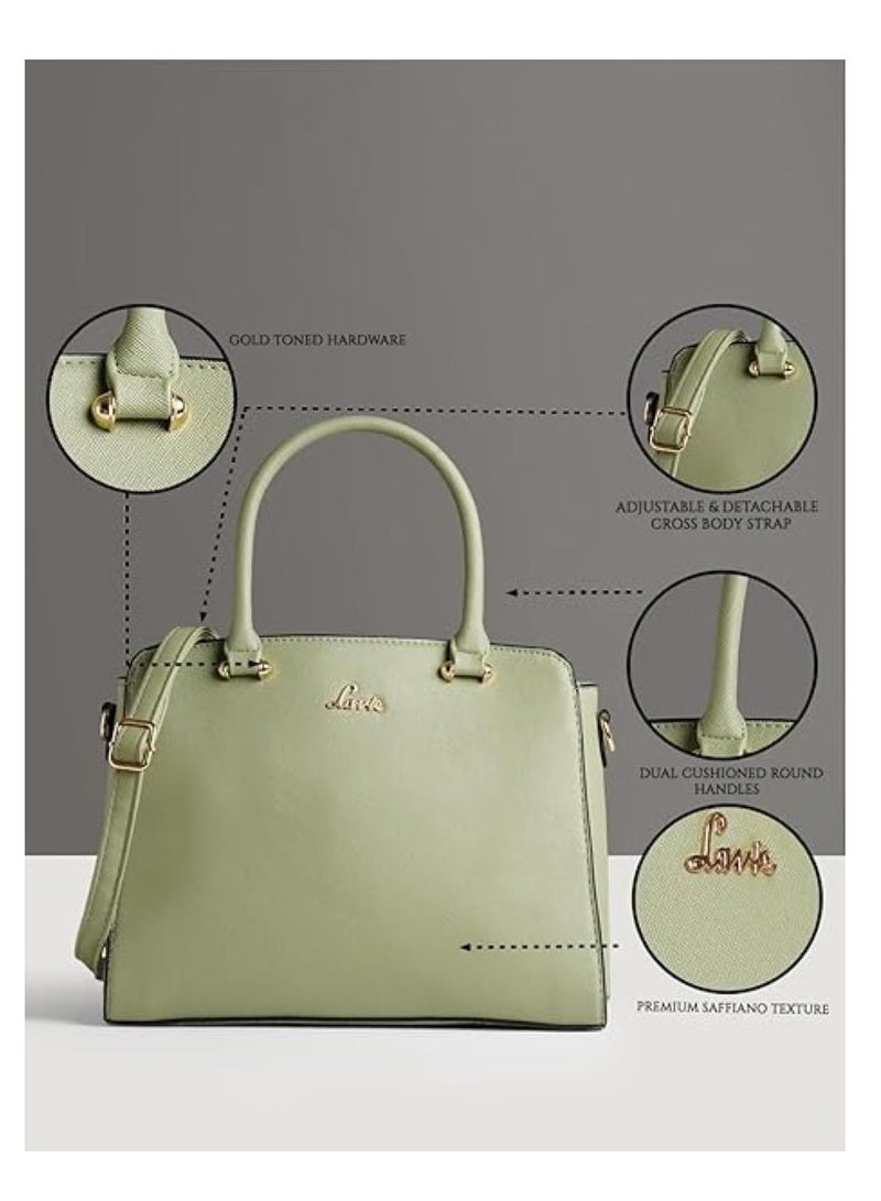 Lavie Women's Ushawu Dome Satchel Bag | Ladies Purse Handbag  - Image 5