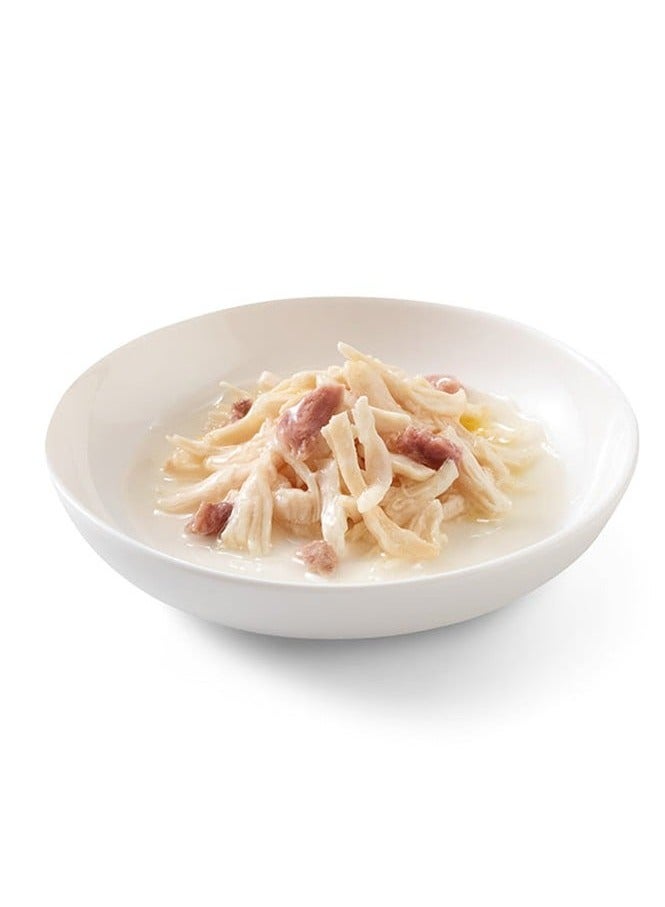 شيسر طعام قطط ( 6 عبواة )  شيسر - بنكهة / فيله الدجاج مع البط   6 × 50 جرام - Image 2