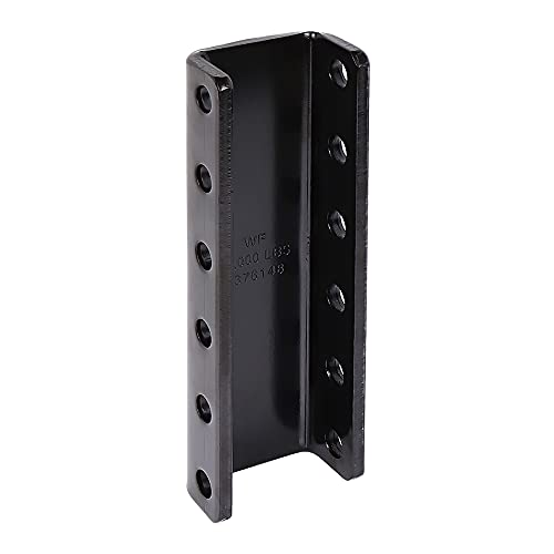 NBJINGYI 2-5/16 in Heavy Duty Cast Adjustable Trailer Coupler 15000LBS Capacity Channel-Mount with 5-Position Adjustable Channel Bracket - Image 4