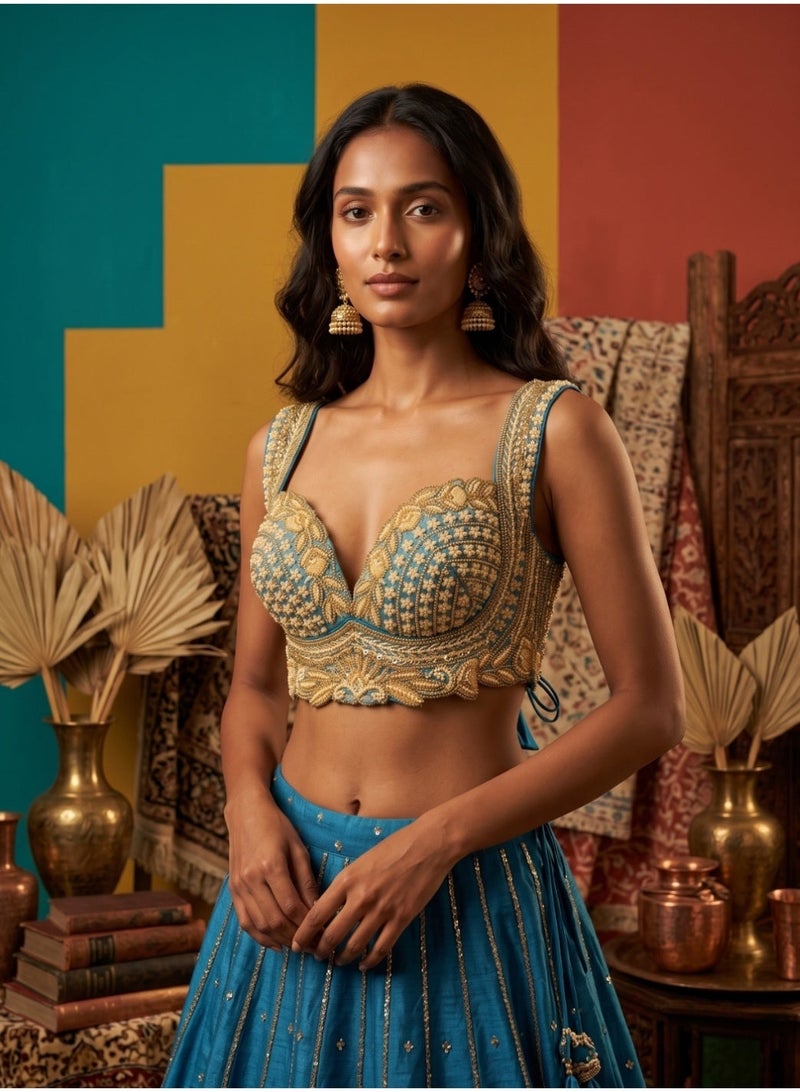 Nool Mayura Embellished Blouse - Image 1