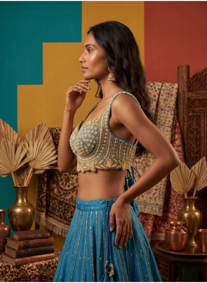 Nool  Mayura Embellished Blouse for Women | Best Price UAE
