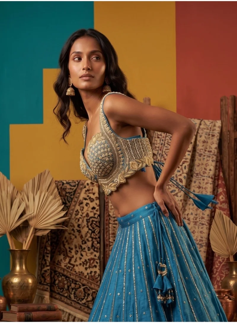 Nool  Mayura Embellished Blouse for Women | Best Price UAE