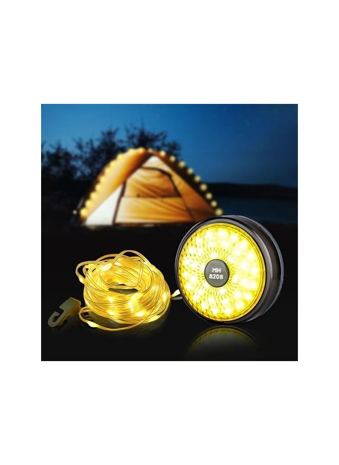 The Bros Stowable String Light, 8m Portable Waterproof Camping String Lights, LED Camping Fairy Lights for Indoor Decorations, Outdoor Camping  - Image 2