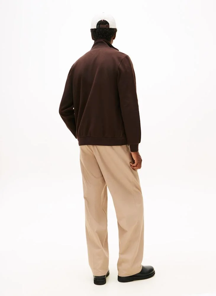 تومي هيلفيغر سويت شيرت أساسي بسحّاب كامل