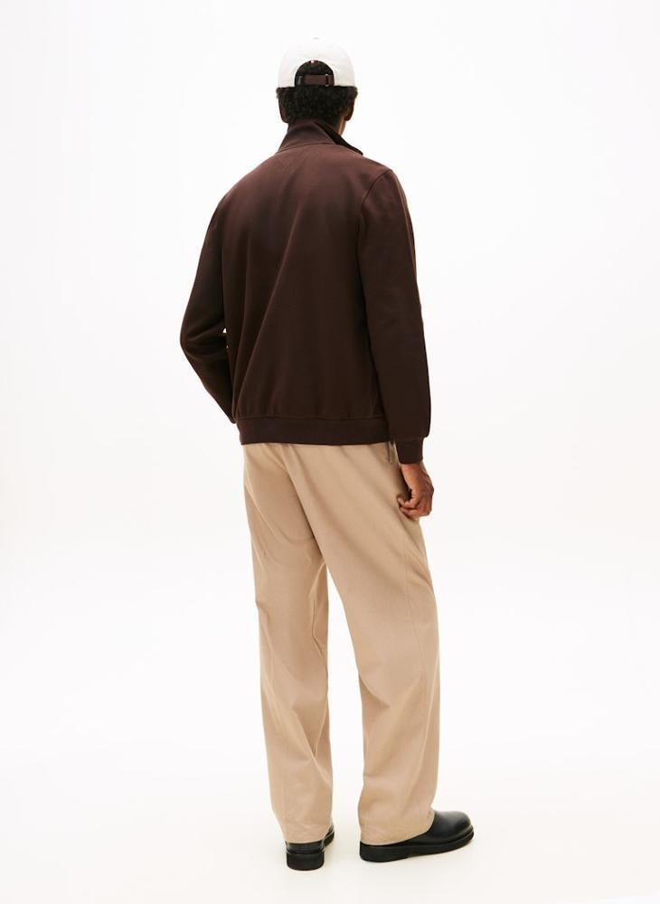 TOMMY HILFIGER Intechno Knit Flag Embroidery Zip-Thru Jumper - Image 2