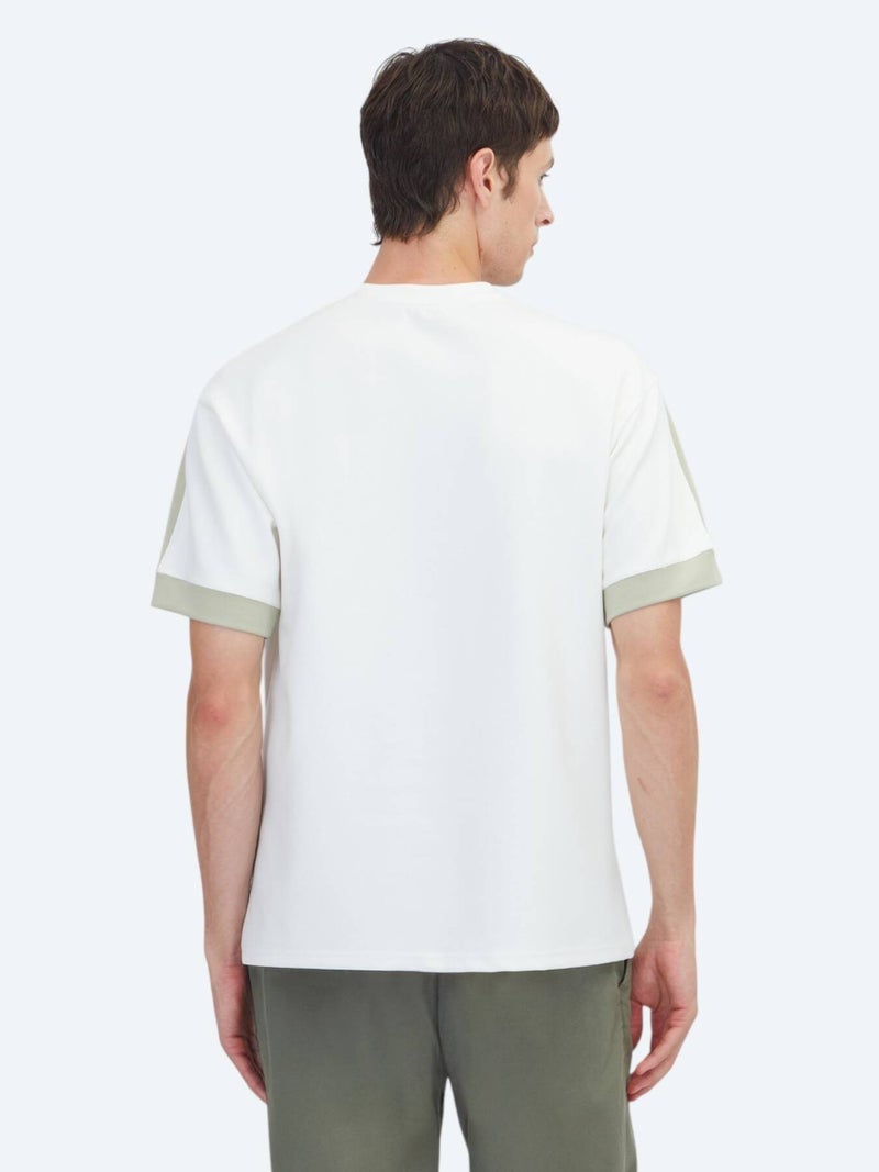 Kip Ecru Plain T-Shirt - Image 5