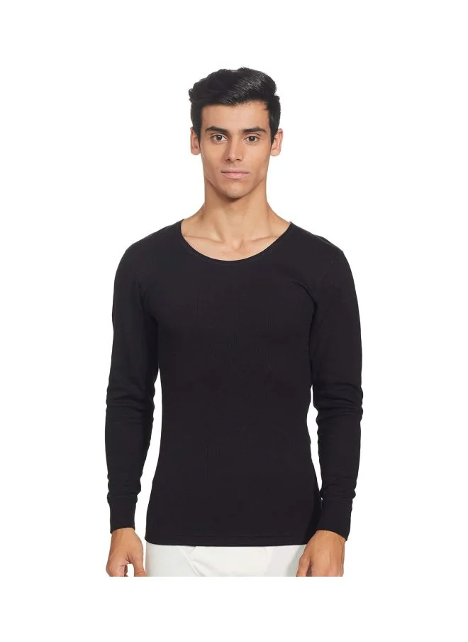 جوكي Jockey 2401 Men Super Combed Cotton Rich Full Sleeve Thermal Undershirt with Stay Warm Technology