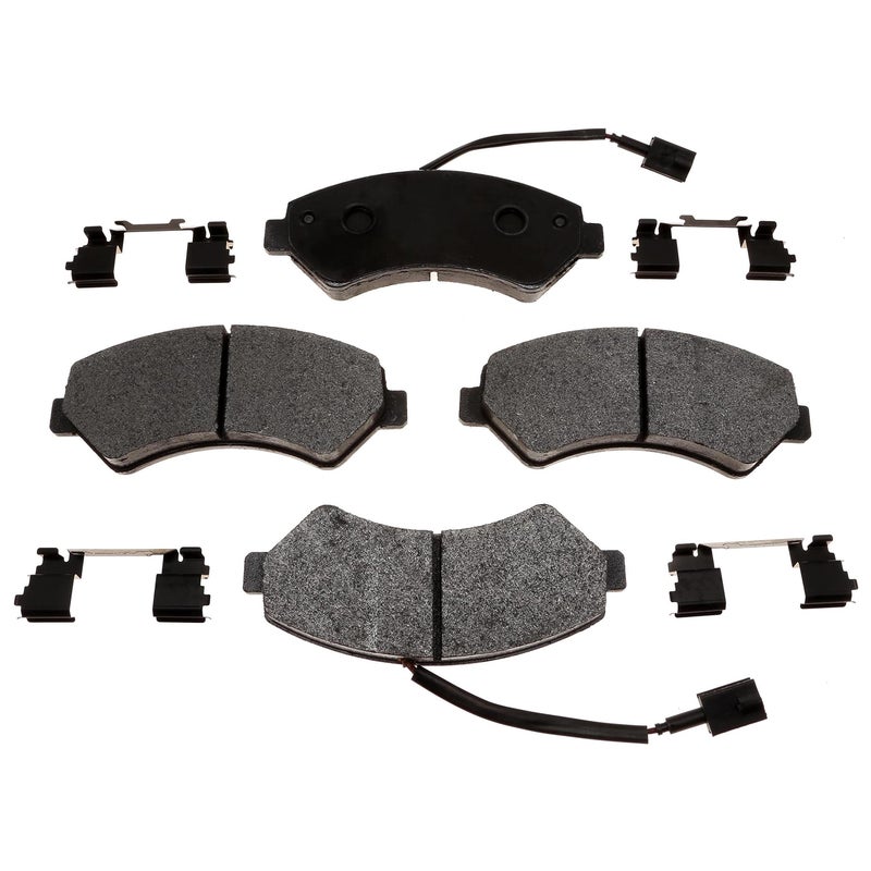 ACDelco Gold 17D1540BMH Semi-Metallic Front Disc Brake Pad Set - Image 4