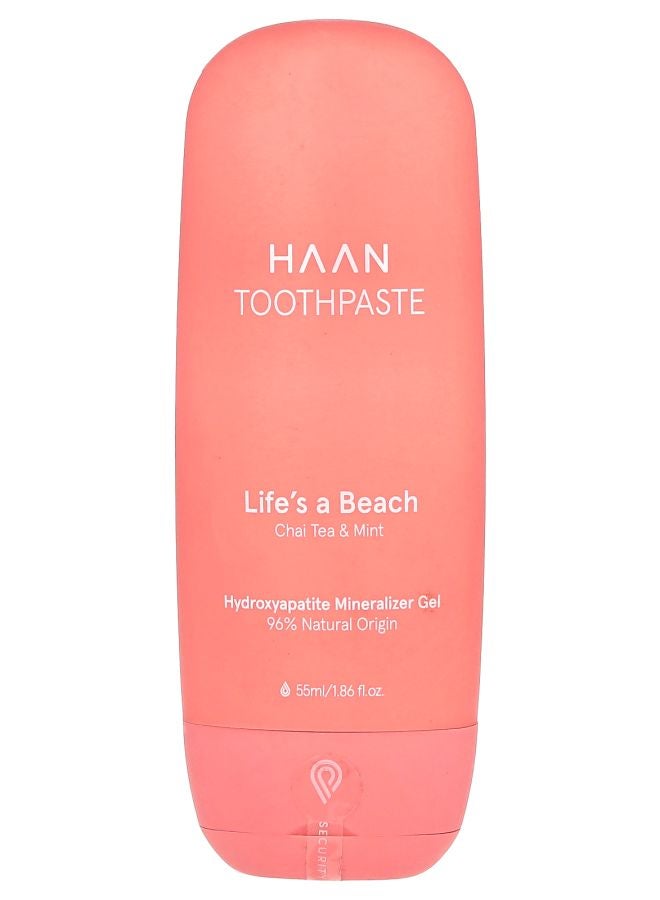 Toothpaste Life's a Beach Chai Tea & Mint 1.86 fl oz (55 ml)