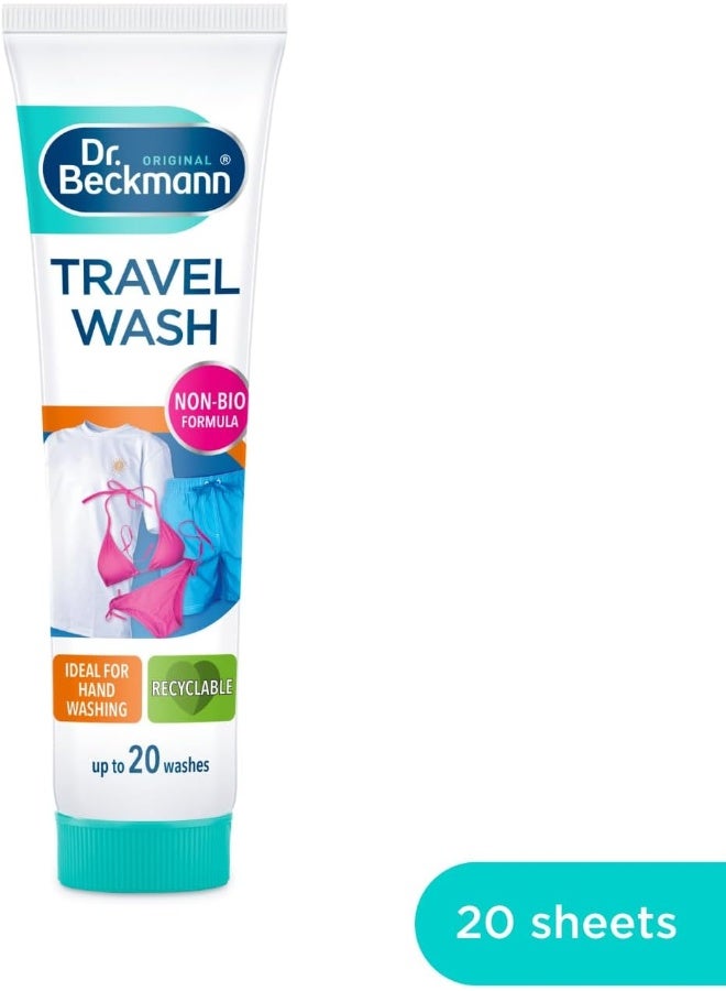 Dr. Beckmann Dr. Beckmann Travel Wash | Clean laundry ON THE GO | up to 20 washes | 100ml  - Image 4