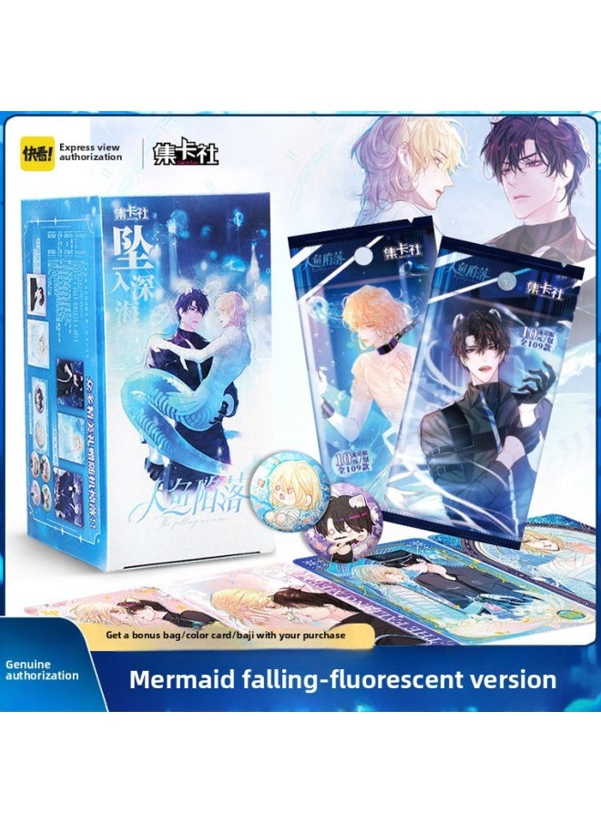 null - Jika Agency Genuine Mermaid Falls In Liu Ying Edition No.3 Bomb Falls Into Deep Sea Animation Peripheral Collection Card Whole Box Card 1-Color:2 Bomb Time Agent [Collection Edition 1 Box]] - Image 1