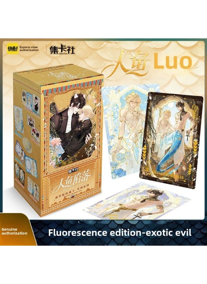 null - Jika Agency Genuine Mermaid Falls In Liu Ying Edition No.3 Bomb Falls Into Deep Sea Animation Peripheral Collection Card Whole Box Card 1-Color:2 Bomb Time Agent [Collection Edition 1 Box]] - Image 1