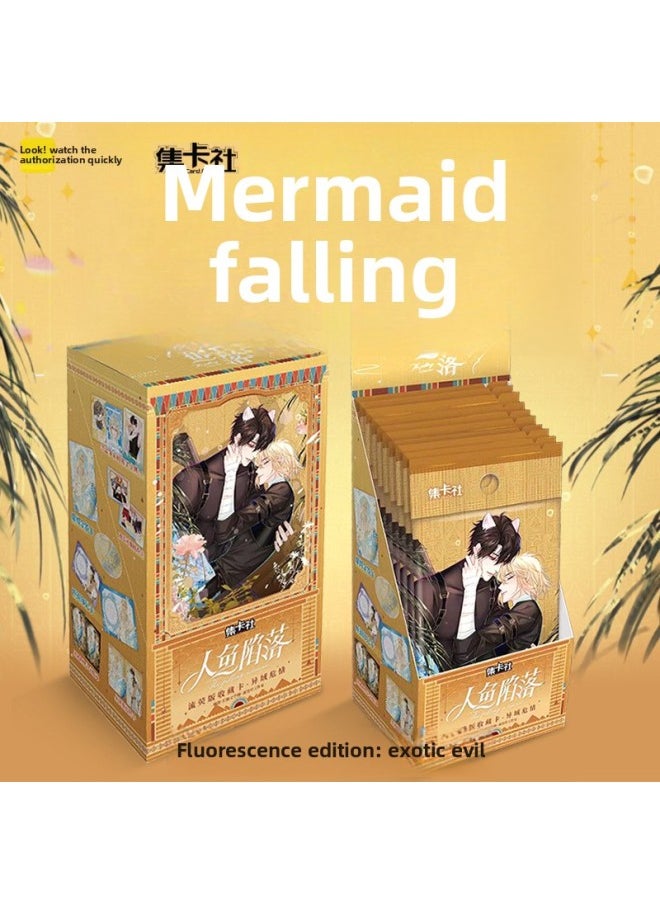 null - Jika Agency Genuine Mermaid Falls In Liu Ying Edition No.3 Bomb Falls Into Deep Sea Animation Peripheral Collection Card Whole Box Card 1-Color:2 Bomb Time Agent [Collection Edition 1 Box]] - Image 1