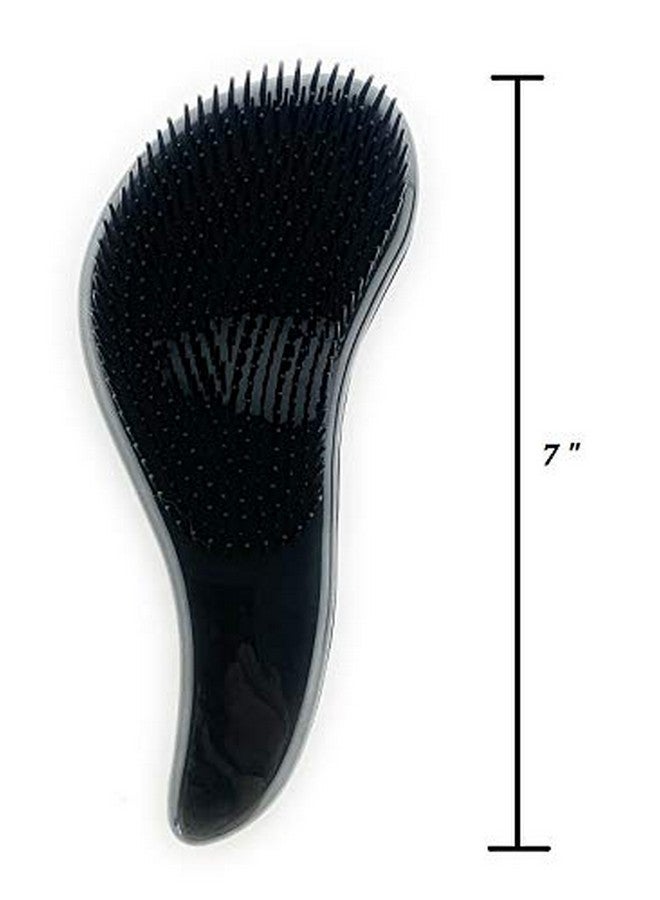 G.B.S Wave Multi Function Glide Thru Brush Unisex Man And Women Long Or Short Hair Dense Black Bristles To Remove Knots Tangles Silky Smooth Finish. - Image 4