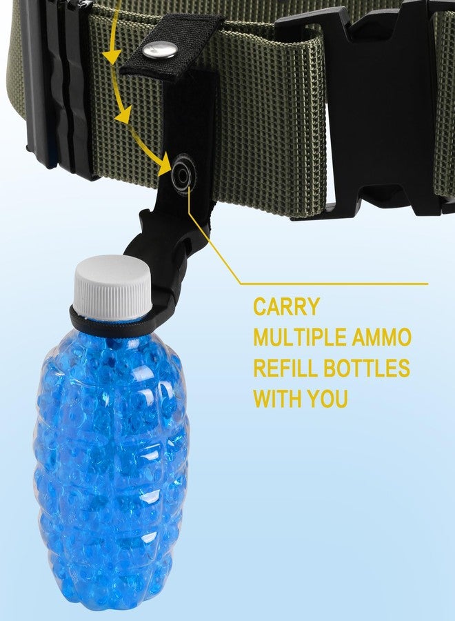 HDRASON Gel Ball Blaster Splat Orby Accessories Include Bottle Hopper*2 Tactical Lanyard*2 Adapter*2 Tactical Belt*1 - Image 3
