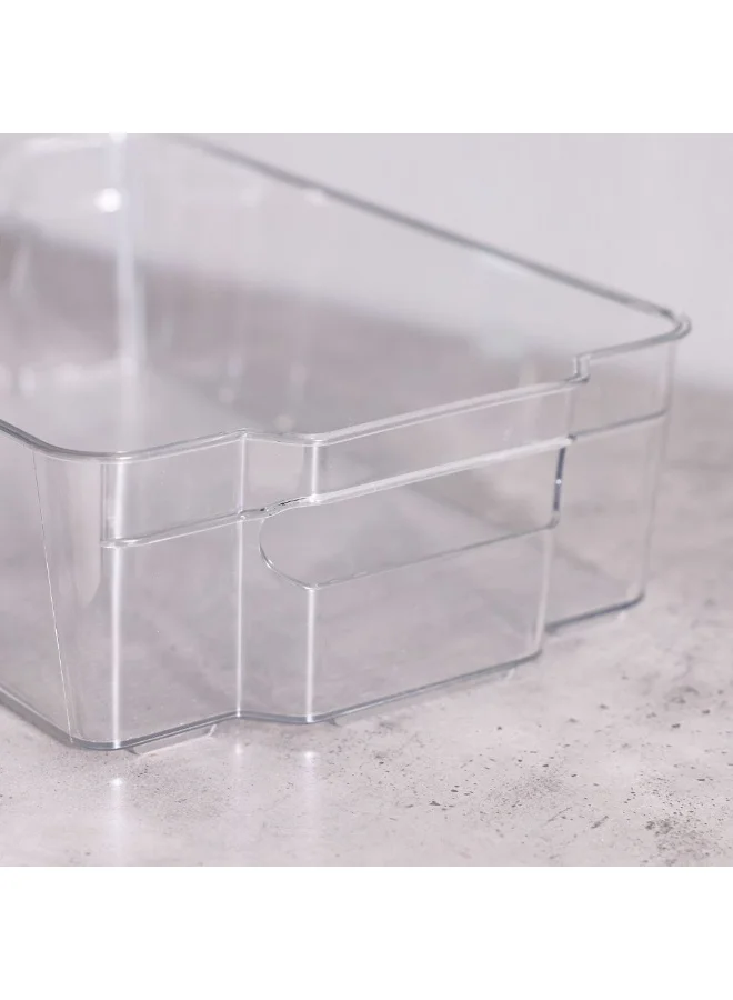 دانوب هوم Danube Home Proo Fridge Organiser 31.5 X 21.5 X 8.5Cm | Pet Fridge Organiser | Fruits And Vegetables Storage Box For Home - Clear