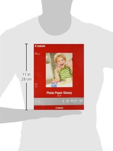 Canonink Glossy Photo Paper 8.5"" X 11"" 100 Sheets (1433C004) - Image 3