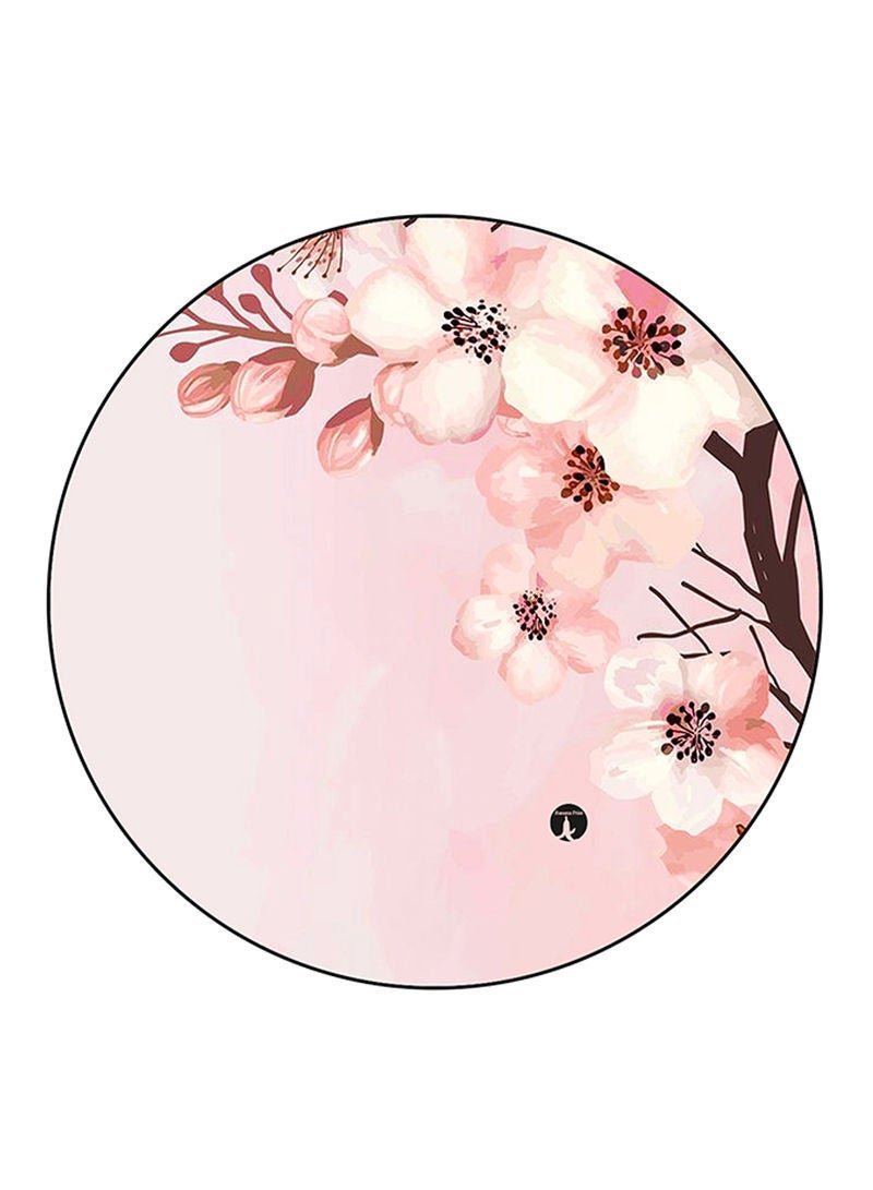 RKN Flowers Printed Mouse Pad  Multicolour