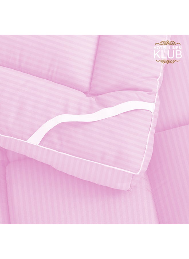 Hotel Linen Klub Hotel Linen Klub Mattress Topper 85GSM Microfiber Stripe Super Soft Fabric 500GSM Soft Firm and Extra Thick Fibersheet and Highly Elastic BandsSize:100x200Cm 120x200Cm 160x200Cm 180x200Cm  200x200Cm  - Image 3