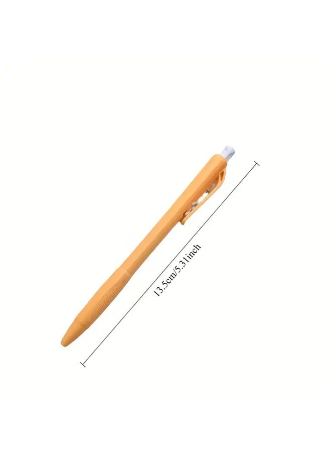 20pcs Click Round Ballpoint Pen Blue Ink 0 7mm Smooth Writing Quick Dry For School Office - Image 2