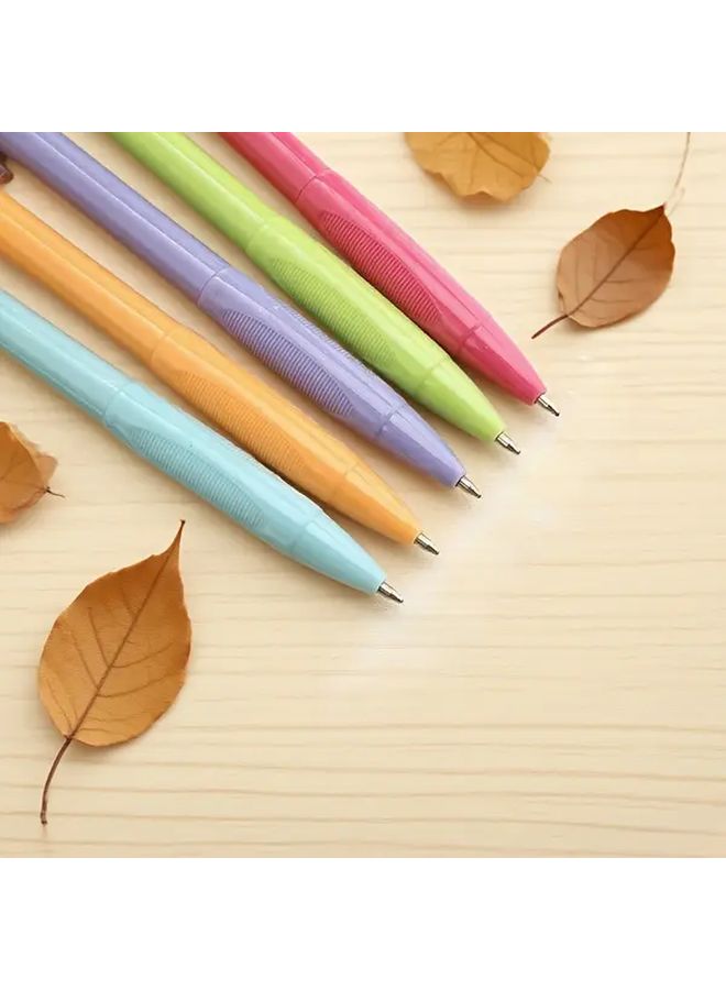 20pcs Click Round Ballpoint Pen Blue Ink 0 7mm Smooth Writing Quick Dry For School Office - Image 5