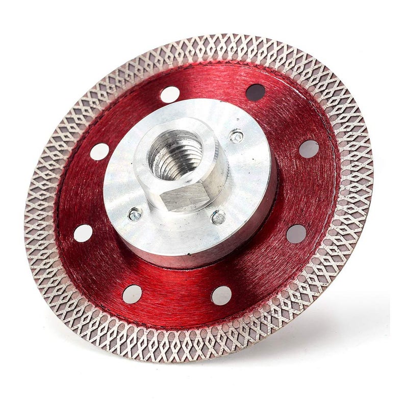 Casaverde 4" Super Thin Diamond Wet Porcelain Saw Blades Tiles Blades with Arbor 5/8"-11 Flange for Cutting Tile Granite Marbles (F-SX-4) - Image 2