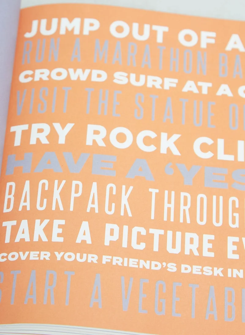 Typo The Bucket List Wellness Gift Set