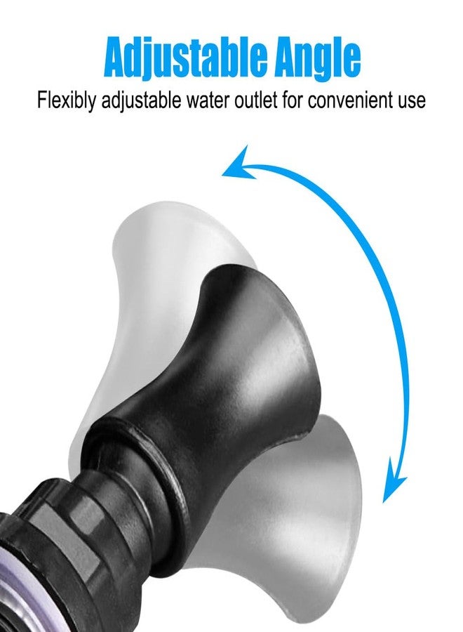 MiOYOOW Aquarium Duckbill Nozzle, Multi-Angle Adjustable Water Return Outlet Pipe Accessories for Aquariums Fish Tanks Sumps - Image 5