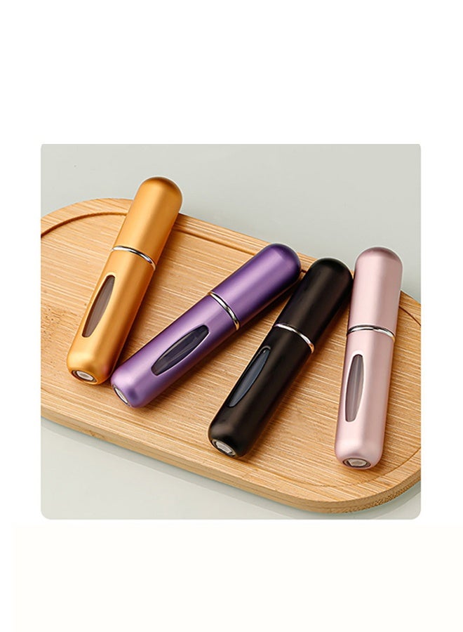 طقم زجاجة عطر قابلة لإعادة الملء مكون من 5 قطع - Image 3