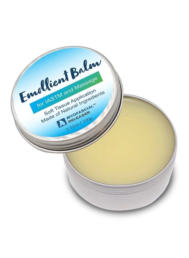 Myofascial Releaser Emollient Balm for IAFM and IASTM by Myofascial Releaser - Lubrication for Manual and Instrument Assisted Massage Techniques, Myofascial Release; Made from natural ingredients - Image 1