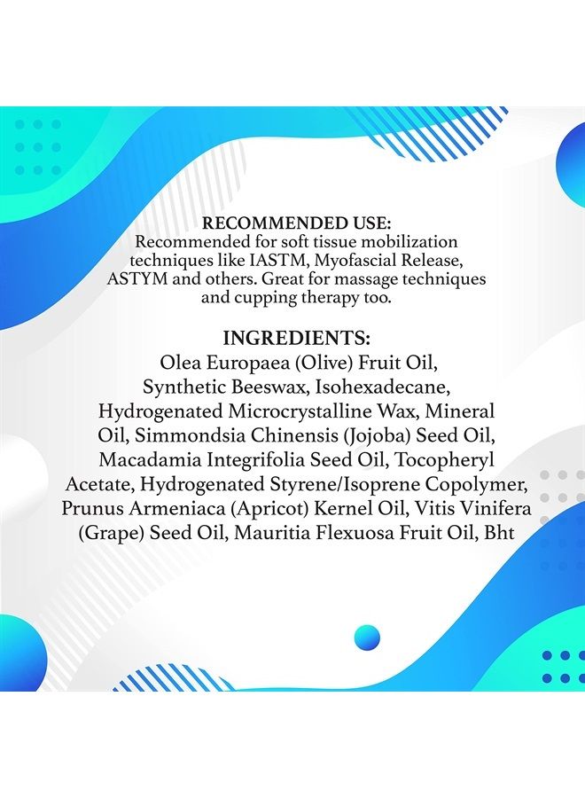 Myofascial Releaser Emollient Balm for IAFM and IASTM by Myofascial Releaser - Lubrication for Manual and Instrument Assisted Massage Techniques, Myofascial Release; Made from natural ingredients - Image 2